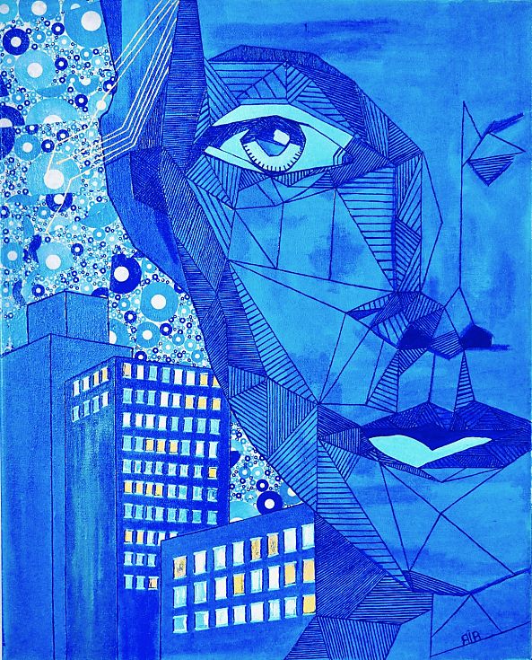 LA VILLE LA NUIT-Nathalie Sitzia