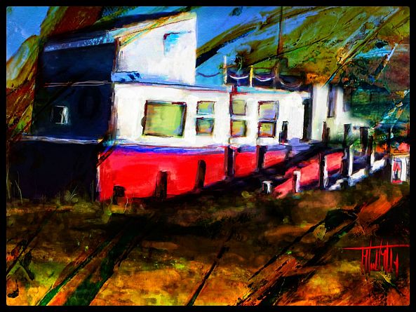 EN RADE SUR LA BERGE-MiCheline Tremblay