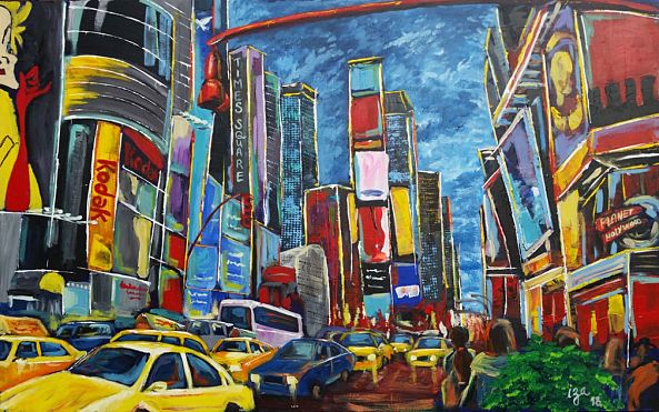 Time Square-Isabelle Castilloux