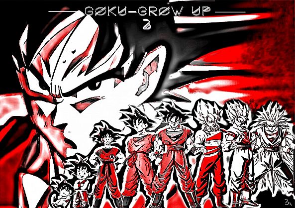 Goku Grows -B' ART
