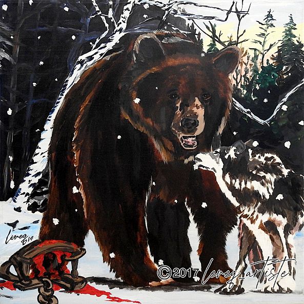 La mort de l'ours-Daniel Lévesque