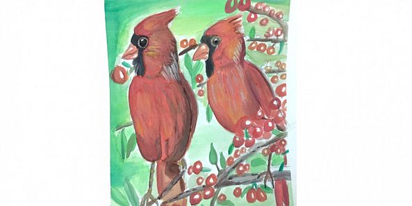 Cardinal birds -yubirna paulino