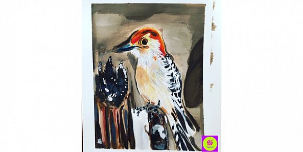Bird painting -yubirna paulino
