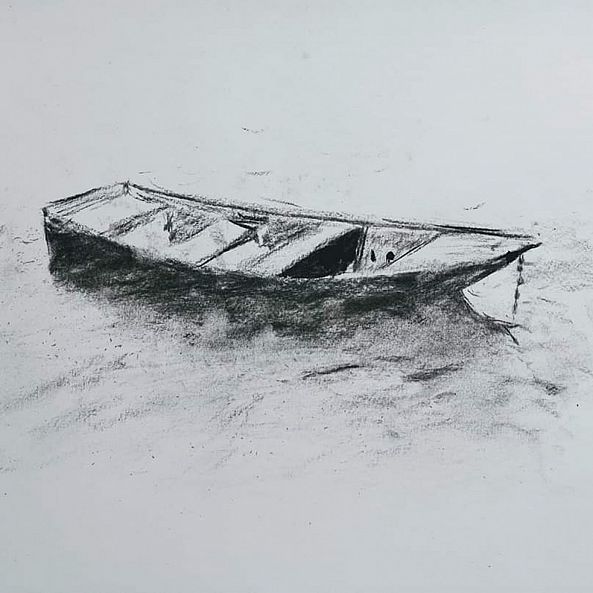 La barque -Laurent Rebondy