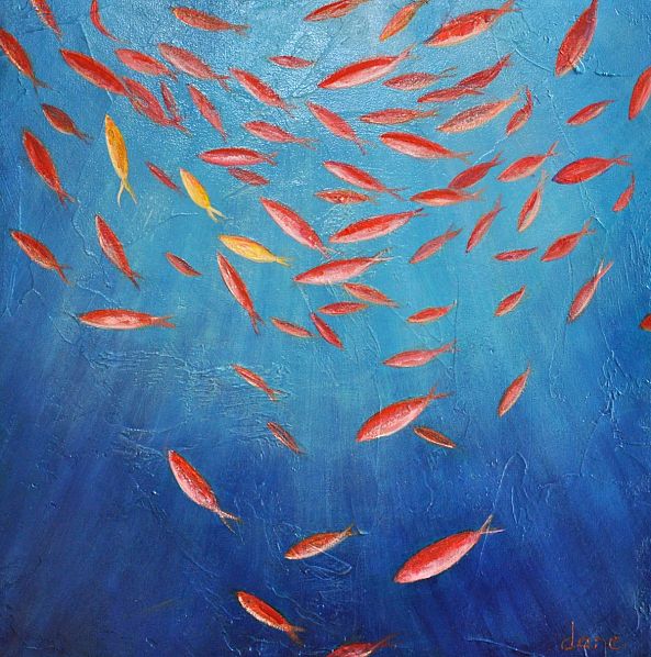 Les poissons rouges- 