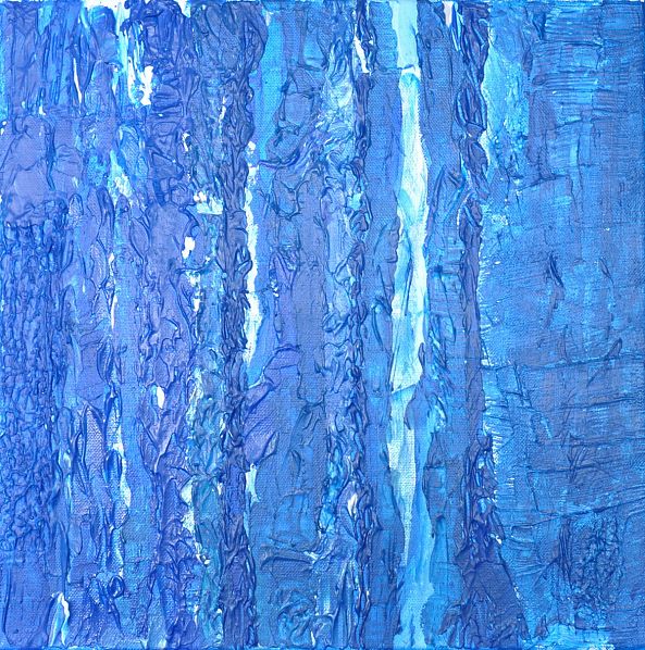 En bleu- 