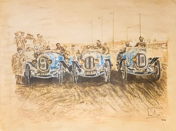 les 24 h du Mans 1923. Chenard et Walker -Eric PAWLAK