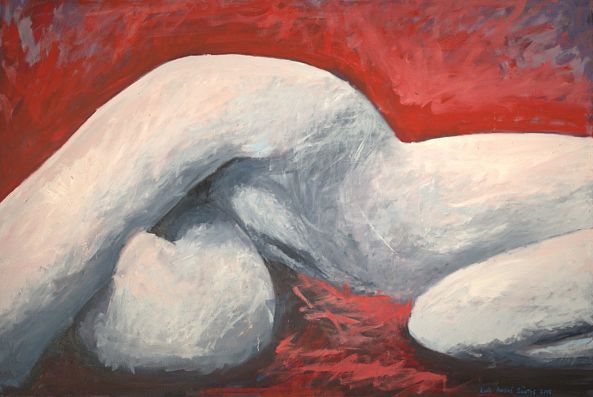 Nude in red-André Santos