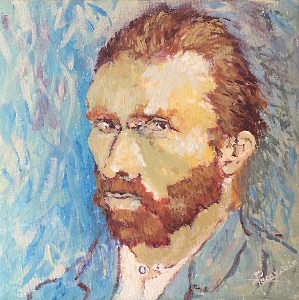 Van Gogh portrait -Romuald  Leroy