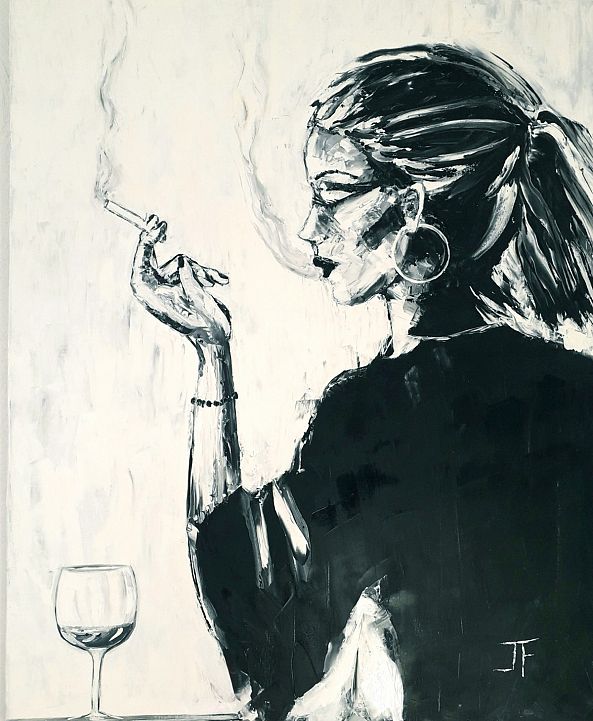 La fumeuse-Josephine  Ferrato