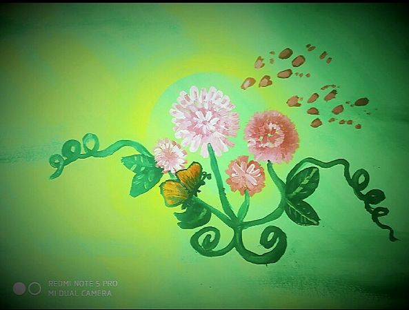Blooming Spring Flowers -Maanya  Pandey 