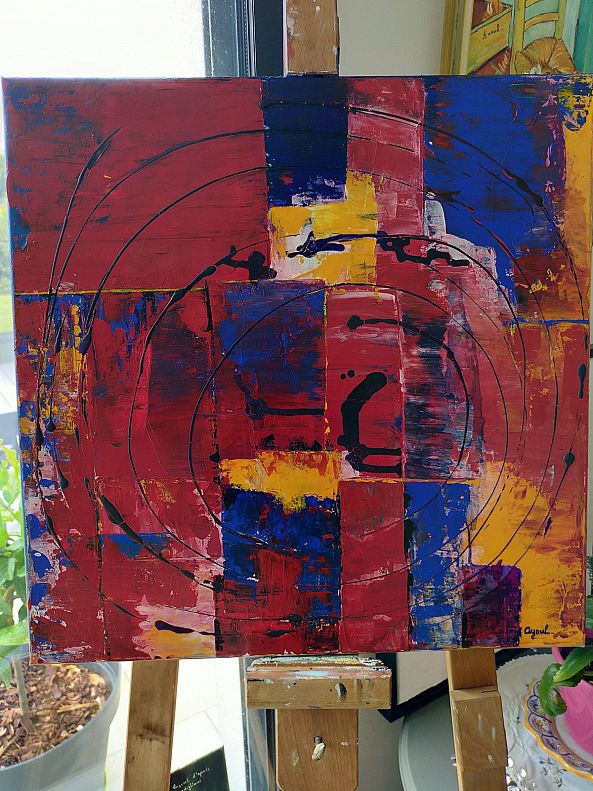N°2 Rouge-annick Ayoul