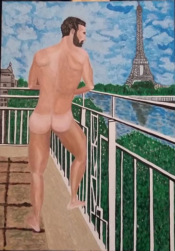 N° 5 Homme nu à Paname-Jean-Michel FRAMERY