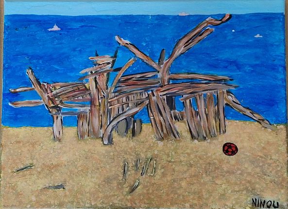 116 Refuge en bois flottés-Jean-Michel FRAMERY