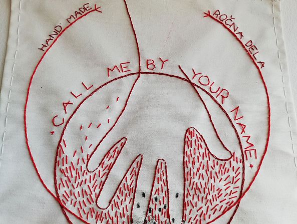 Hand made - Call me by your name-Mojca Senegacnik