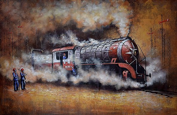 Nostalgia of Steam Locomotives_45-Kishore Pratim  Biswas