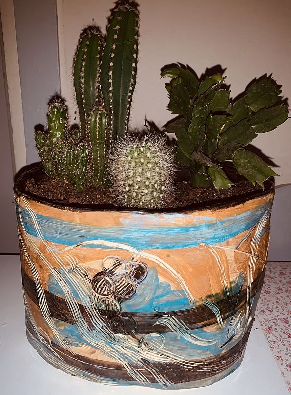 Pot style mexicain -Anne Cellier
