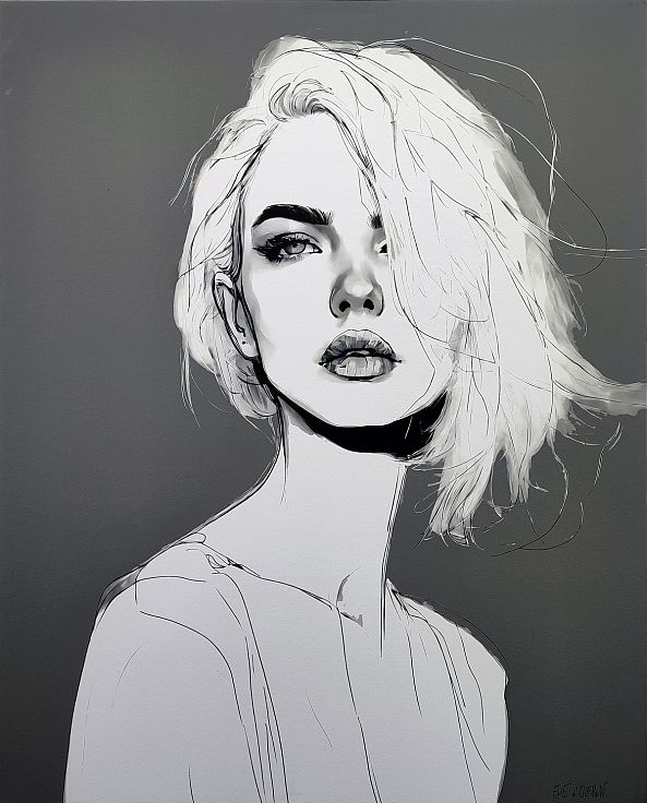 Nina grand portrait -ELIE  D'OLERON