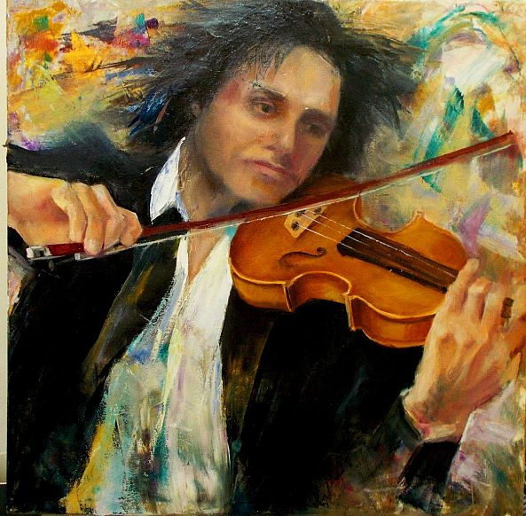 "Violinist"-melidou art