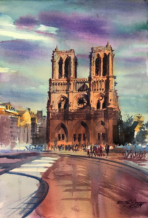 N°569 Notre Dame de Paris-Alexandre DUMITRESCU