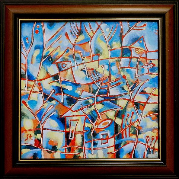 Cubists landscape-Stanislav Bojankov