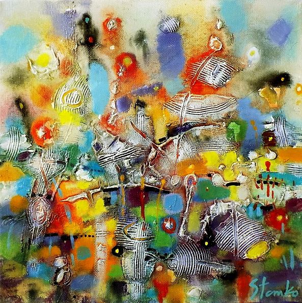 Abstract landscape-XVIII-Stanislav Bojankov