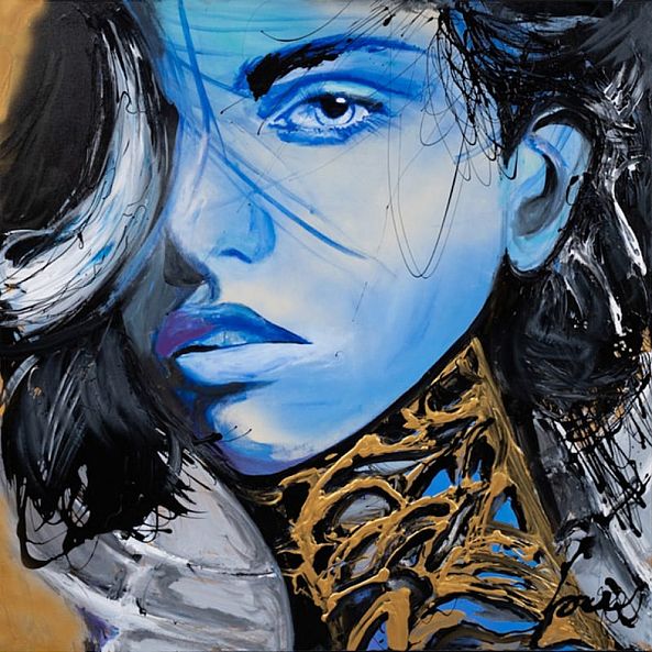 JETSET IN BLUE -LOIS  Art 