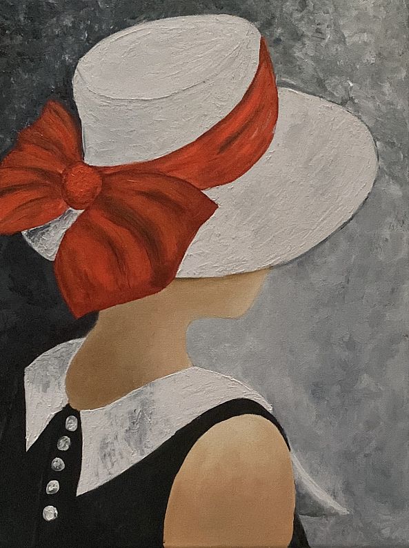 La Dame Au chapeau-Anne Antoine