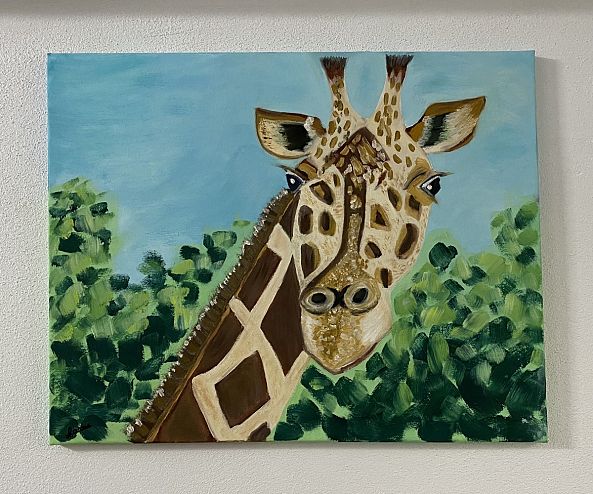 La girafe-Anne Antoine