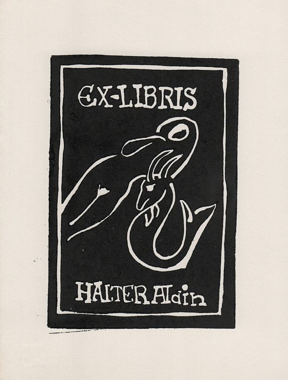 Ex-libris H.A.-Alain HALTER