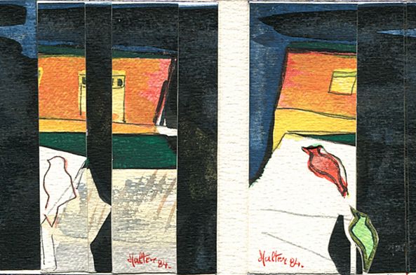 Fenêtre pigeons-Alain HALTER