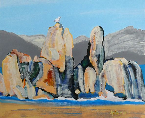 Mouette, Calanches de Piana-Alain HALTER