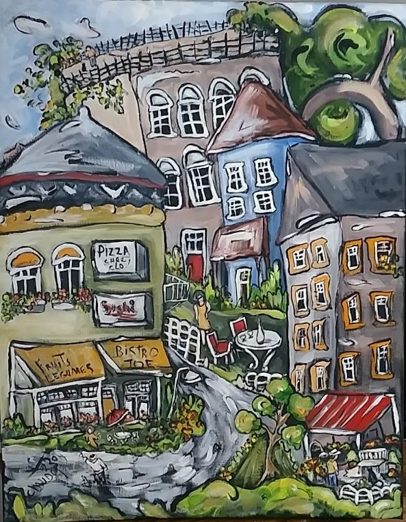 Bistro chez Jo ....quelque part sur la planète-Claudette Roy