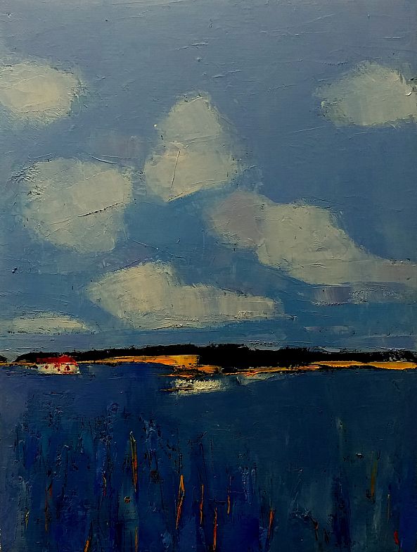 Blue Landscape 2-Kestutis Jauniskis