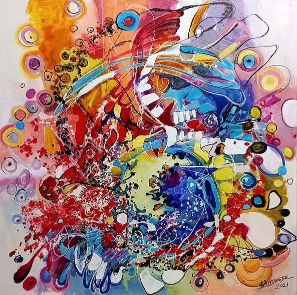 Abstract Culcusul lunii, Bissinger-Bissinger Elena