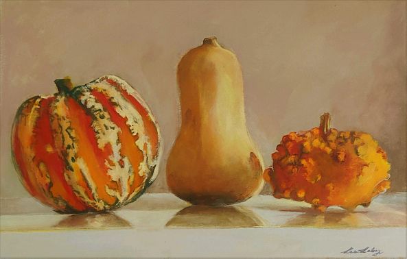 Three pumpkins-Lea Laboy