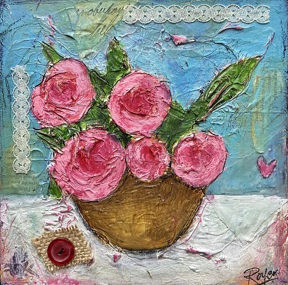 Bouquet fleuri -Sophie  Royer