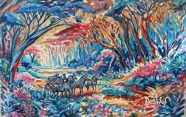 Zebra Vibrant-Daswyf Contemporary 