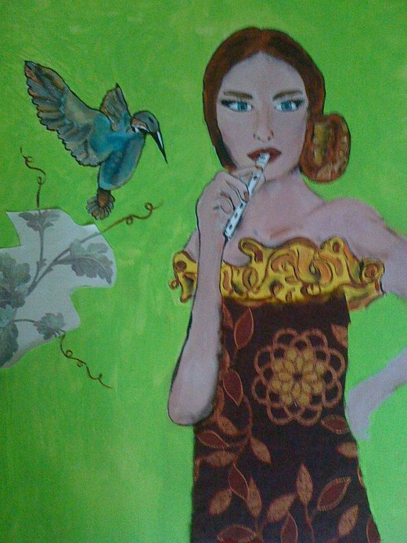 Déesse au colibri -Karine Tremblay