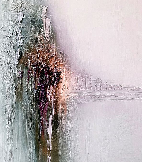 Limit, abstract, landscape, calm tones, texture, edge-Olivia Maro