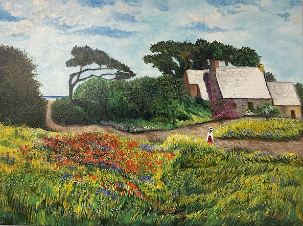 BRÉHAT, ÎLE AUX FLEURS-Lise Levesque
