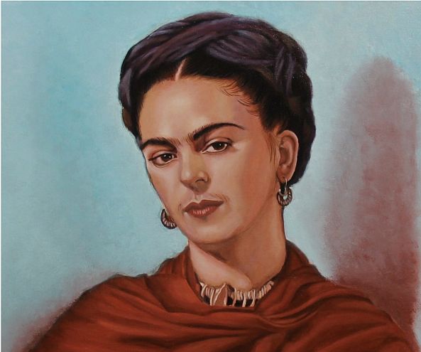La belle Frida Khalo d’après une photo -Manon Germain