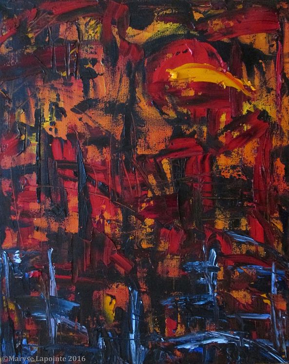 Incendie 2 / Fire 2-Maryse Lapointe