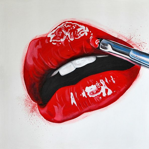 Red lips-Artémo par Christine Bélanger
