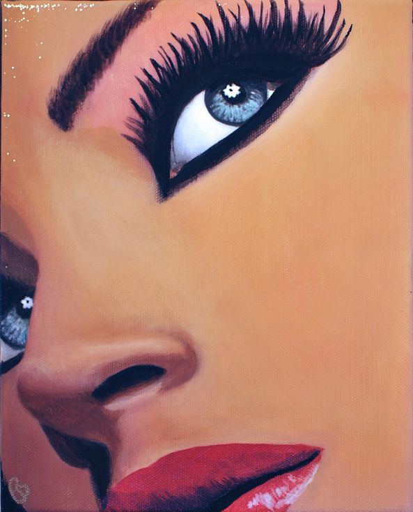Visage féminin-Artémo par Christine Bélanger