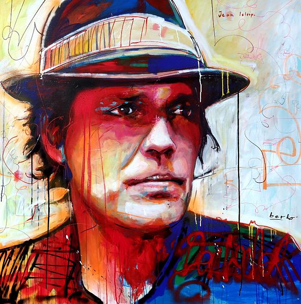 Jean Leloup - Acrylique-Berko .
