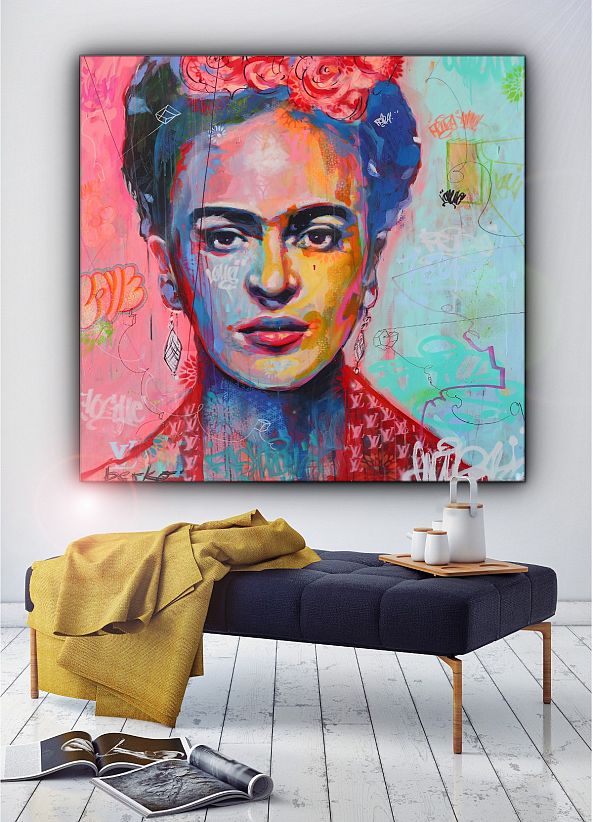 Frida Kahlo Painting-Berko .