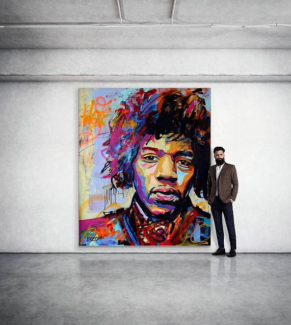 Jimi Hendrix / Huge-Berko .
