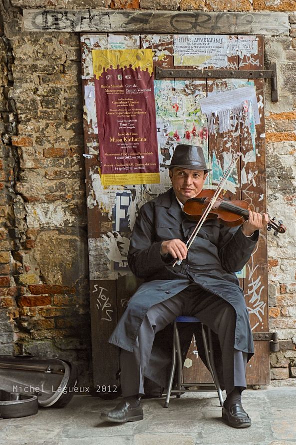 Le violoniste de Venise-Michel Lagueux