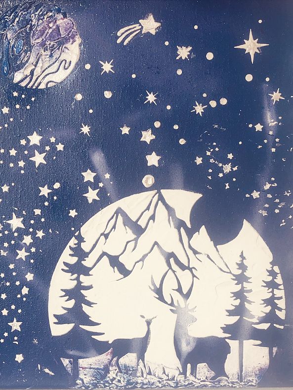 Sous les étoiles -sylviane marie nardini